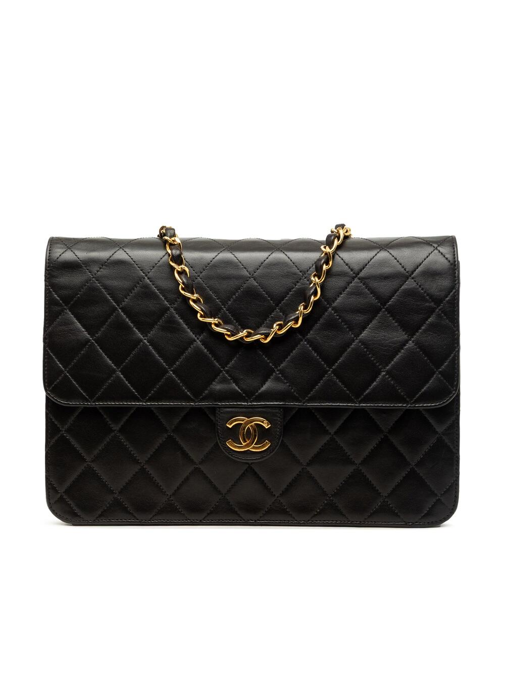Chanel Vintage Clutch With Chain #327372C41B